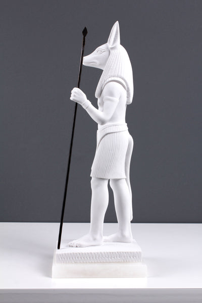 Sculpture Anubis - sculpture en marbre