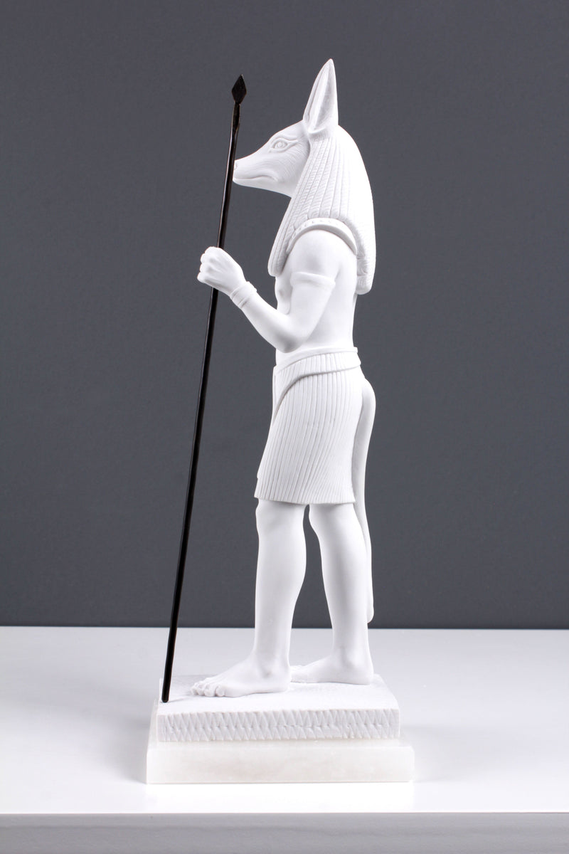 Sculpture Anubis - sculpture en marbre