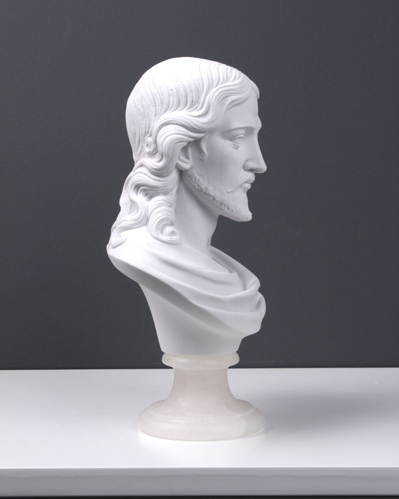 Buste de Jésus-Christ - sculpture en marbre