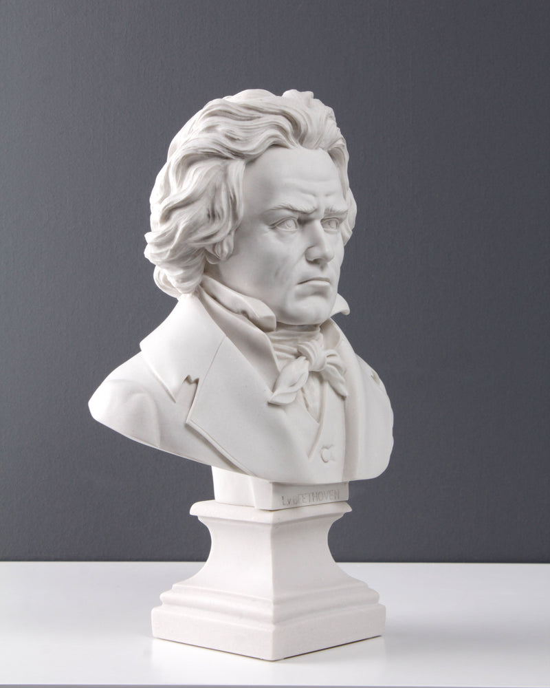 Buste de Beethoven - sculpture en marbre