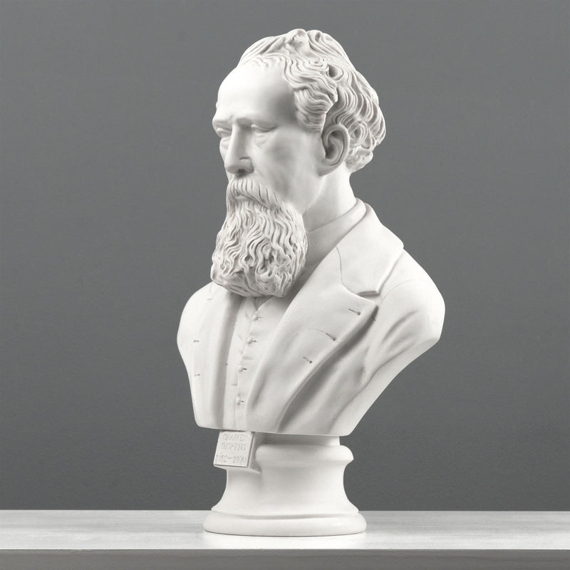 Buste Charles Dickens – Statue de l’écrivain anglais