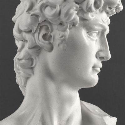 Buste de David par Michel-Ange (Grand Modèle)