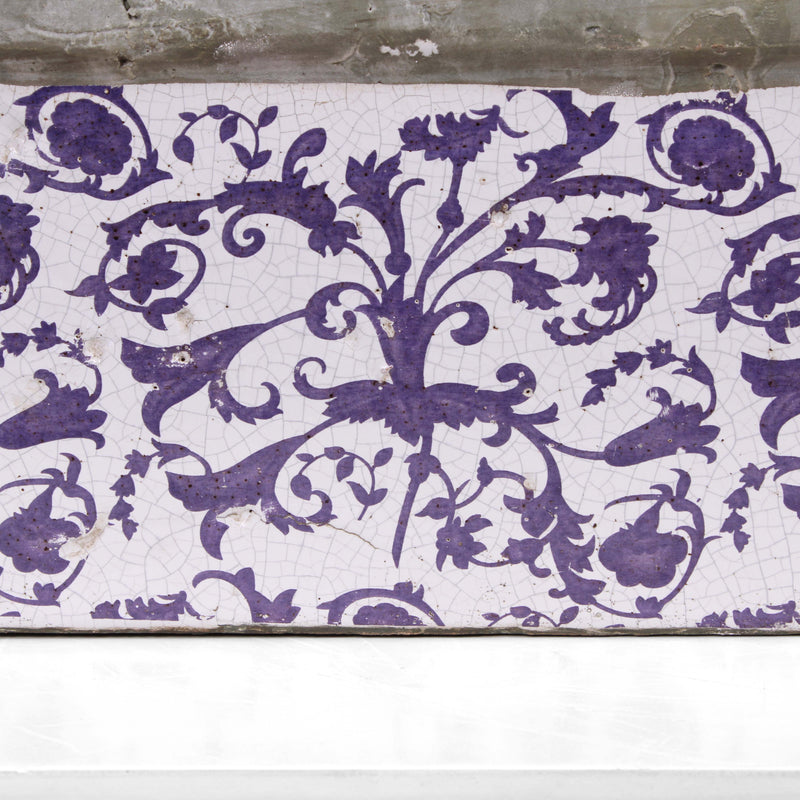 Jardiniere Rectangulaire Bleue Mediterraneenne