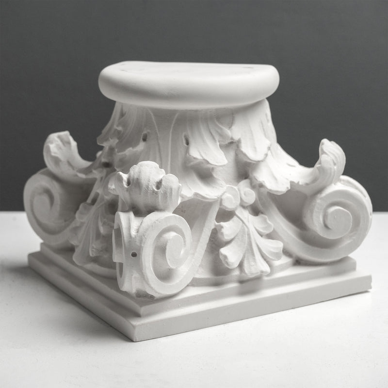 Statue de Chapiteau Romain – Sculpture d’Architecture Classique