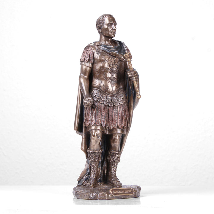 Figurine Jules César Veronese - Statuette Collector Bronze Et Couleurs - 25 Cm - Résine