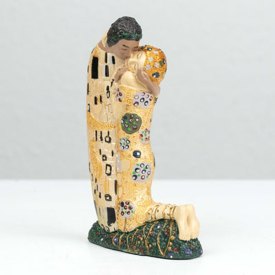 Sculpture Le Baiser de Klimt (Petite Statue d'Amoureux)