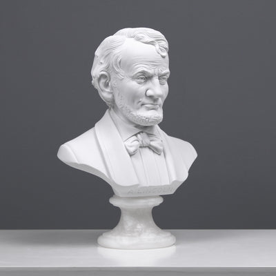 Buste d'Abraham Lincoln - sculpture en marbre