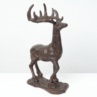 Statue de Cerf en Fonte – Symbole de Force et d’Élégance