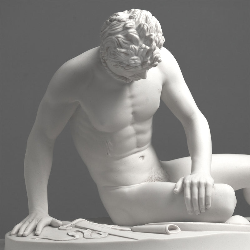 Statue du Galate mourant – Sculpture du gladiateur blessé