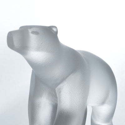 Petite Statue d'Ours Polaire (Ours Blanc de François Pompon)