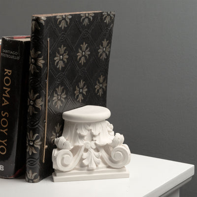 Statue de Chapiteau Romain – Sculpture d’Architecture Classique