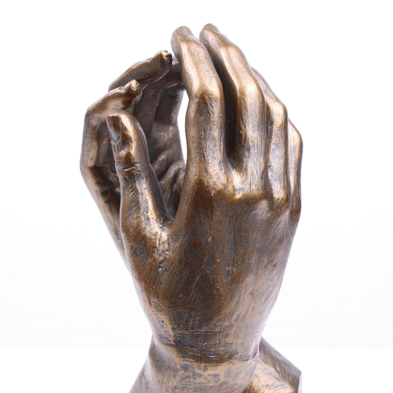 Statue Main de la Cathédrale par Rodin (Sculpture en bronze coulé à froid)