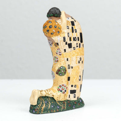 Sculpture Le Baiser de Klimt (Petite Statue d'Amoureux)