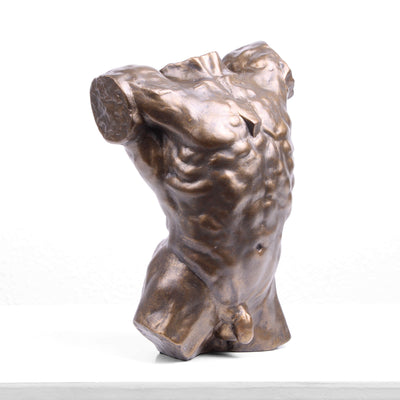 Statue Torse par Rodin (Sculpture en bronze coulé à froid du Torse)