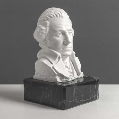 Buste de Washington sur Socle en Marbre Noir