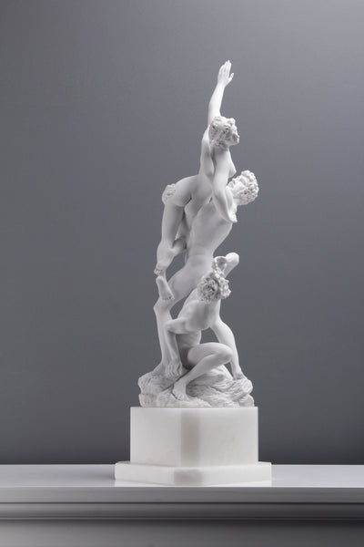 Statue Enlèvement des Sabines (Jean Bologne) - sculpture en marbre