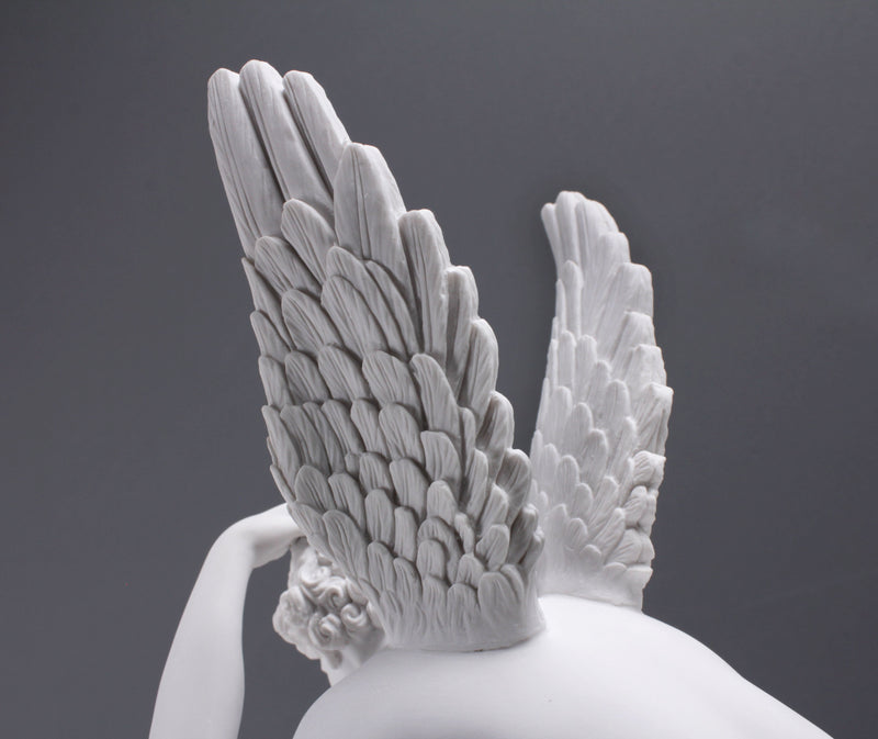 Sculpture Psyché ranimée par le baiser de l&