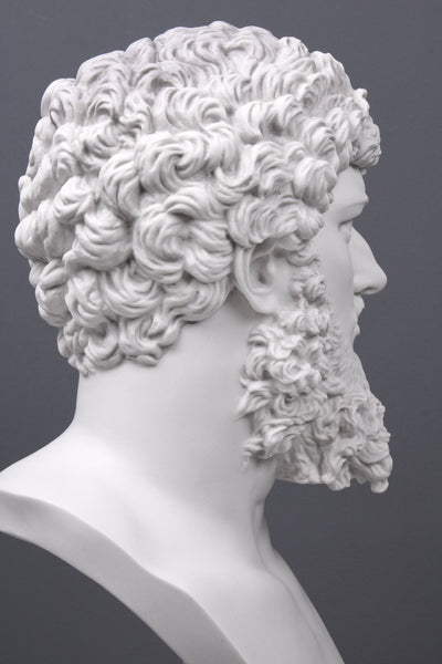 Buste de Lucius Verus - Empereur romain (grande taille) - sculpture en marbre