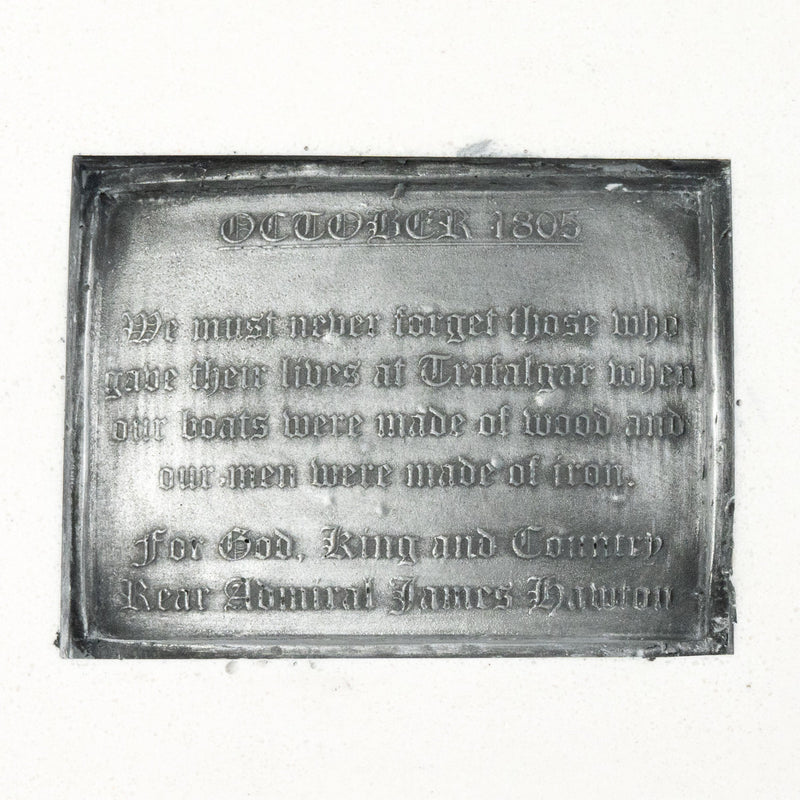 Bas-relief de la colonne Nelson – Sculpture murale en hommage au héros naval britannique