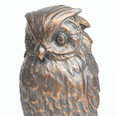 Statue de Hibou de Giambologna (Sculpture en Bronze Coulé à Froid)
