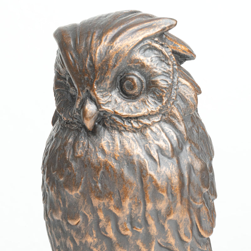 Statue de Hibou de Giambologna (Sculpture en Bronze Coulé à Froid)