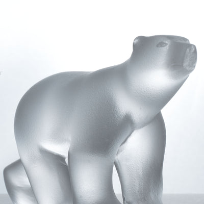 Petite Statue d'Ours Polaire (Ours Blanc de François Pompon)