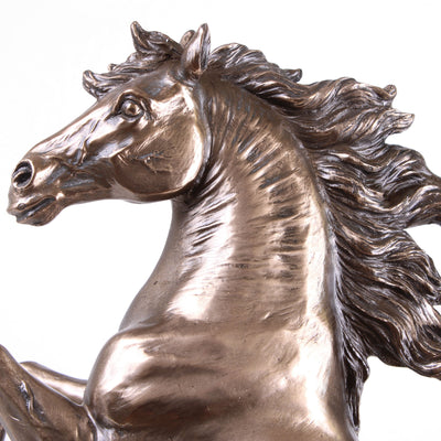 Sculpture Cheval au Galop en Bronze (Statue d'animal en bronze coulé à froid)