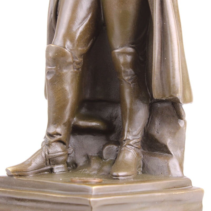 Statue de Napoléon en Général Militaire (Sculpture en Bronze Coulé à Chaud)