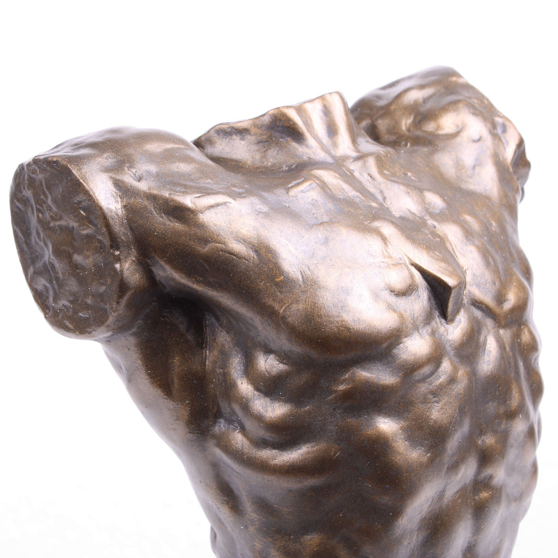 Statue Torse par Rodin (Sculpture en bronze coulé à froid du Torse)