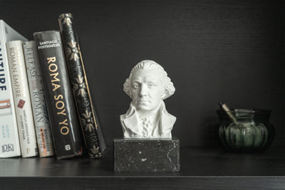 Buste de Washington sur Socle en Marbre Noir