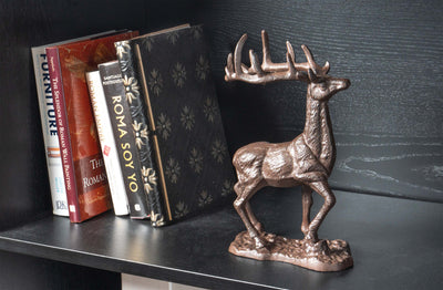 Statue de Cerf en Fonte – Symbole de Force et d’Élégance