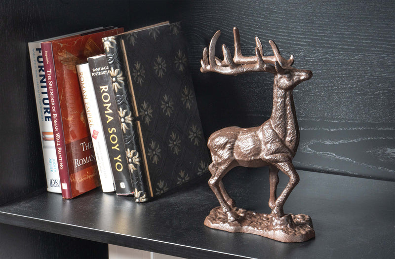 Statue de Cerf en Fonte – Symbole de Force et d’Élégance