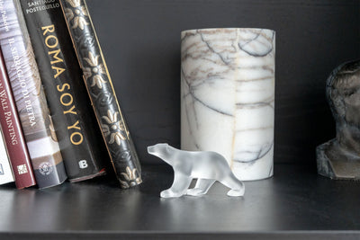 Petite Statue d'Ours Polaire (Ours Blanc de François Pompon)