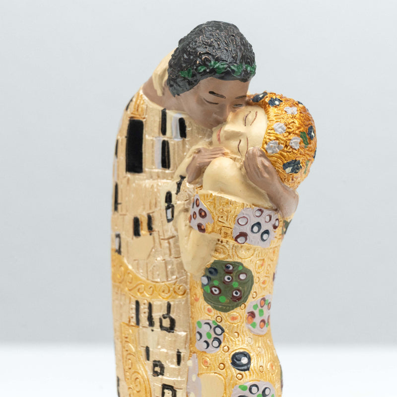 Sculpture Le Baiser de Klimt (Petite Statue d&