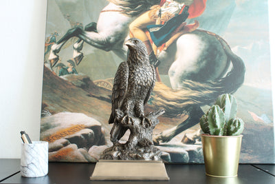 Statue Aigle en Bronze (Sculpture d'animal en bronze coulé à froid)