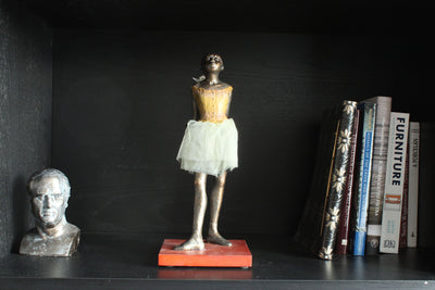 Grande Sculpture de la Petite Danseuse de Degas (Statue en bronze coulé à froid)