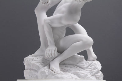 Statue Enlèvement des Sabines (Jean Bologne) - sculpture en marbre