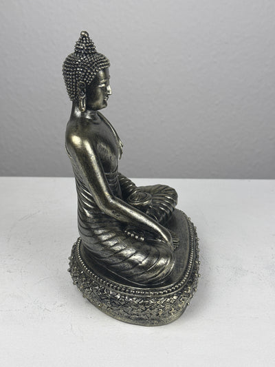 Statue de Bouddha Méditant (Finition bronze)