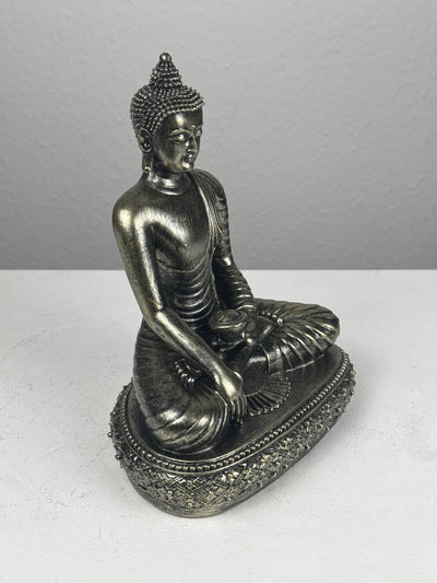 Statue de Bouddha Méditant (Finition bronze)