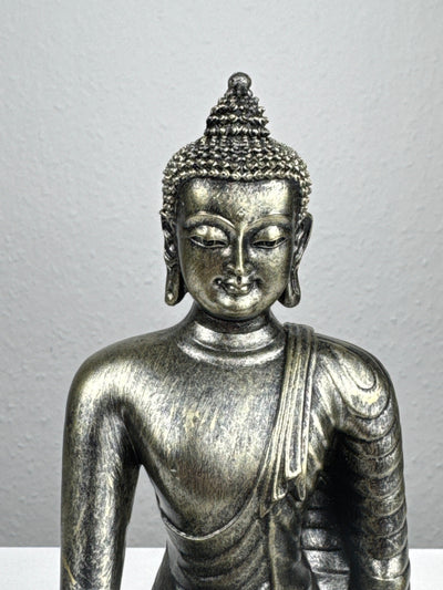 Statue de Bouddha Méditant (Finition bronze)