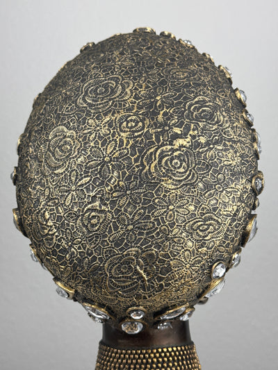 Majestueux Buste de Reine Africaine (Finition bronze)