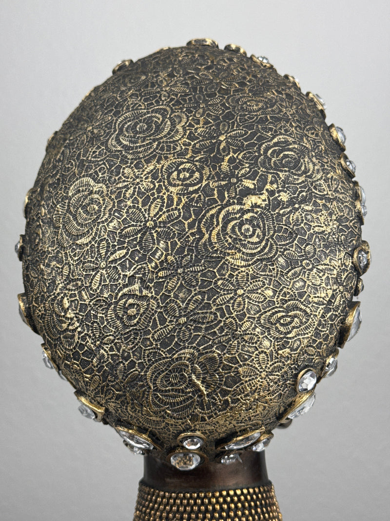 Majestueux Buste de Reine Africaine (Finition bronze)