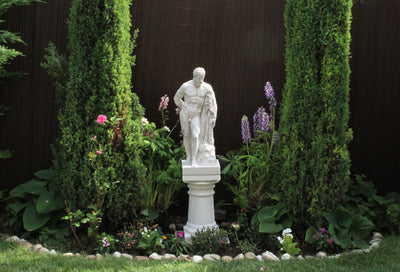 Statue Hercule Farnèse - sculpture en marbre