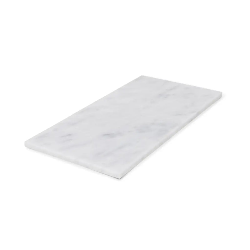 Plateau en Marbre Blanc (Grand)