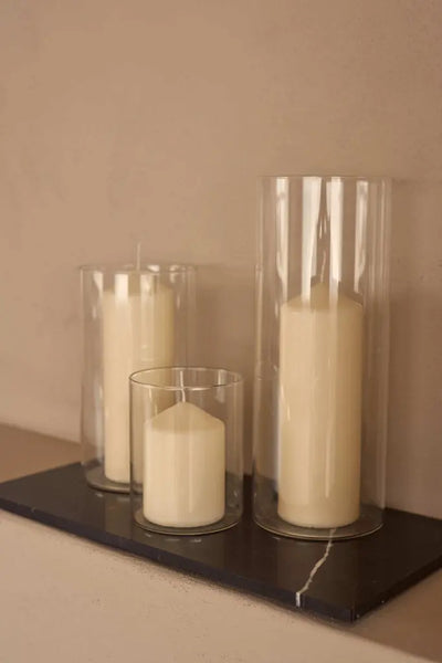 Plateau en Marbre Noir (Grand)