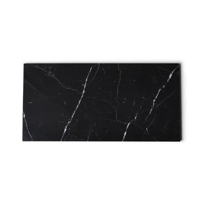 Plateau en Marbre Noir (Grand)