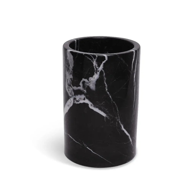 Vase / Rafraîchisseur de Bouteille en Marbre Noir