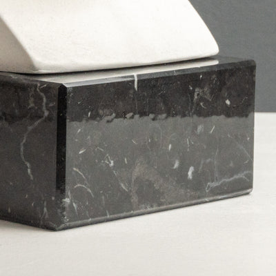 Buste de Washington sur Socle en Marbre Noir