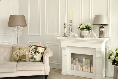 Palm Tree Velvet Cushion