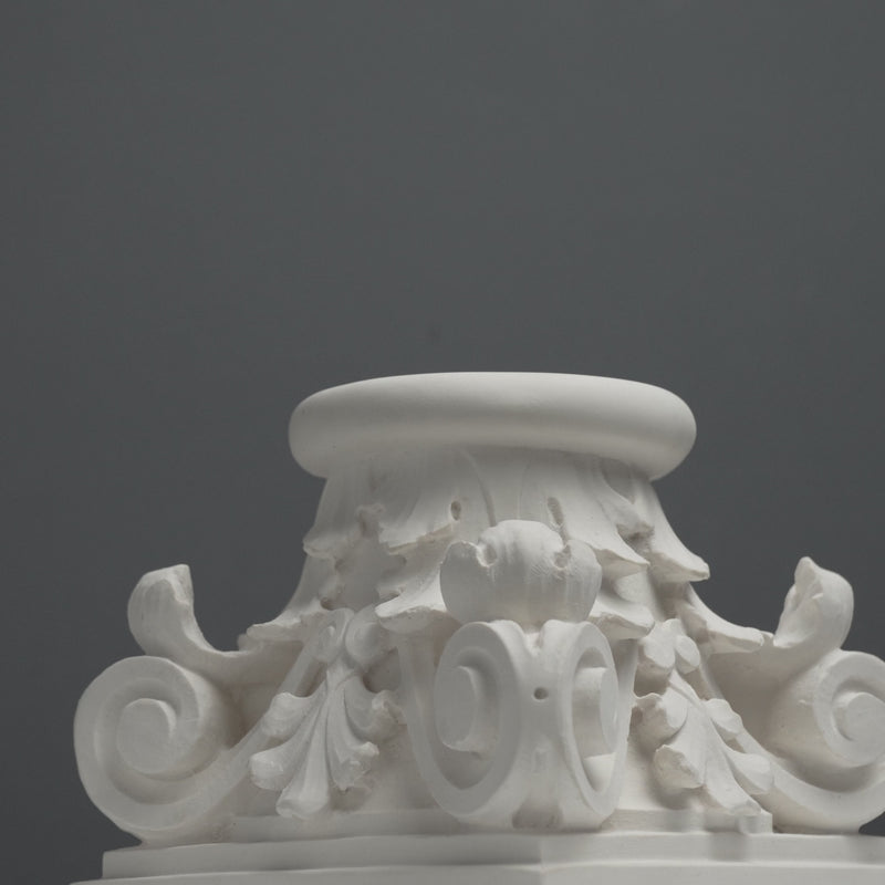 Statue de Chapiteau Romain – Sculpture d’Architecture Classique